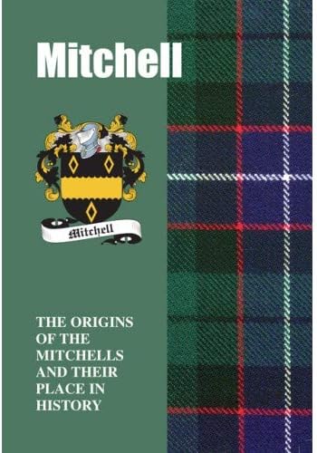 Lang Syne Products Scottish Clan Crest Tartan Information History Fact Book - Mitchell