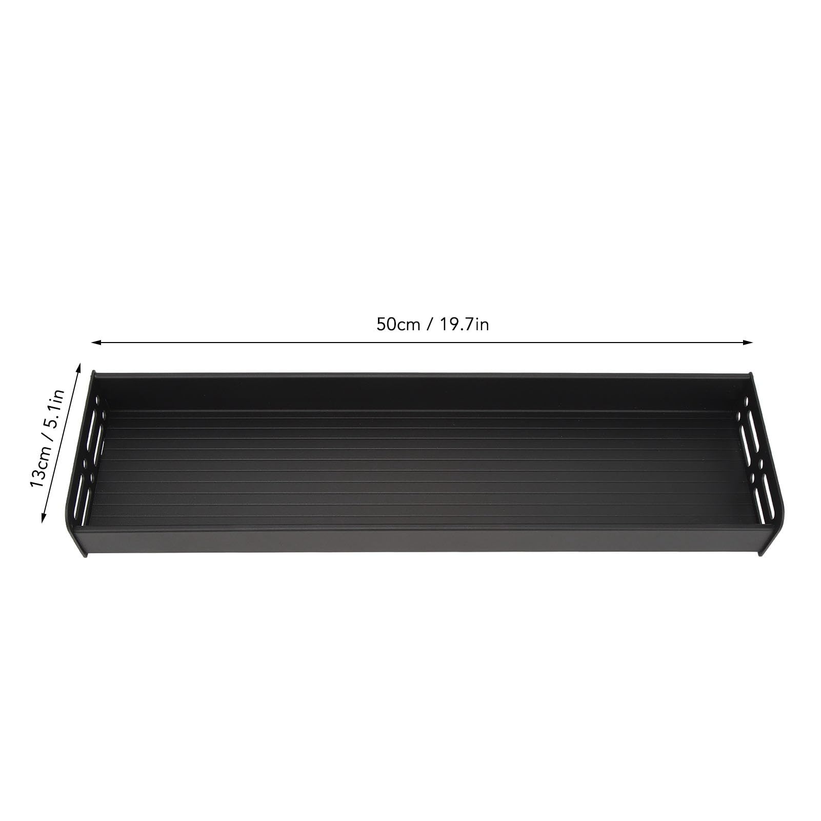 Portaspezie da parete, portaspezie da appendere per porta della dispensa, porta spezie per armadio, barattoli magnetici per spezie, soluzione per riporre oggetti da cucina (nero)