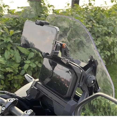 Support Téléphone Moto GPS ADV350 2025 Barre Fixation 22mm