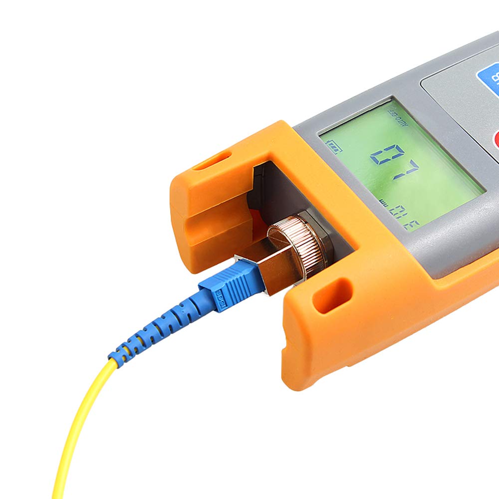 Multimètre Optique À Fibres -70 ~ + ~ 10Dbm À Fibre Optique Aua-7010 Avec Connecteur Fc Sc