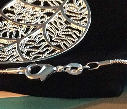 Miniatura 6 de Smiling Wisdom - Juego de regalo de amistad de hoja de plata - Tarjeta de felicitación, amistad, para toda la vida, temporal, motivo - Collar con