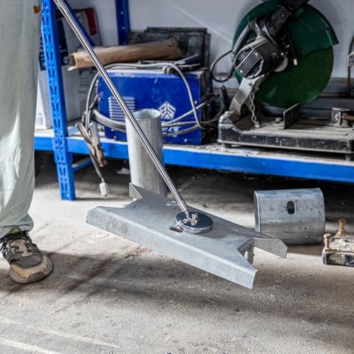 Heavy Duty 100lbs Magnetic Pickup Tool, Industrial Strength Magnet Sweeper with Stainless Steel Handle, Powerful Metal Pickup Stick for Screws, Nails, Bolts, Garage Workshop Construction - Thumbnail 7
