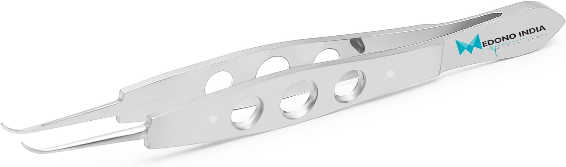 McPherson Suture Tying Forceps (Curved) Stainless Steel Deluxe Quality Anti Rusting Warranty