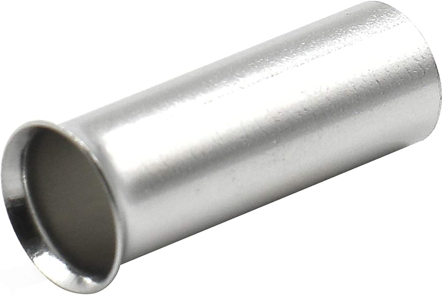 Baomain 100-Pack AWG 6/16mm² Long: 18mm Copper Crimp Connectors – Non-Insulated Ferrule Pin Terminals (EN16-18)