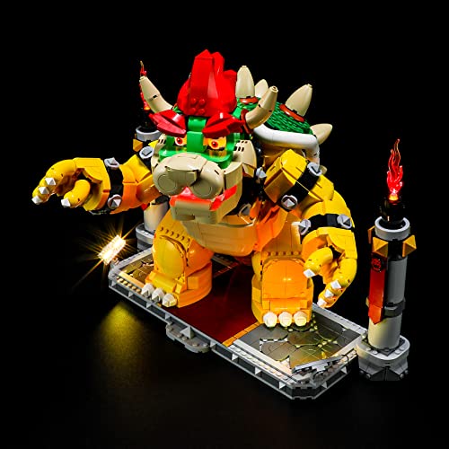 BRIKSMAX Led Lighting Kit for LEGO-71411 The Mighty Bowser - Image 4