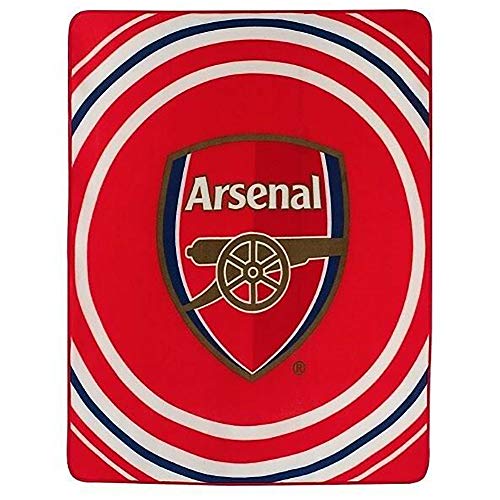 Arsenal FC Pulse Design Fleece Blanket (One Size) (Red)