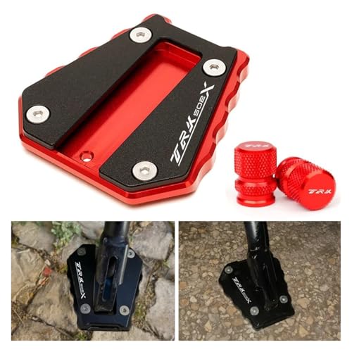 Plaque de support TRK 502 évite la chute de la moto sur sol meuble - 2