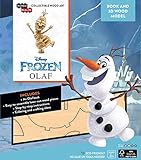 IncrediBuilds Disney Frozen: Olaf 3D Wood Model and Book