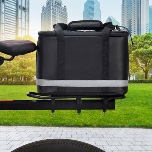 Trasera para bicicleta ergonómica de carga, gran capacidad y resistente a los arañazos 3