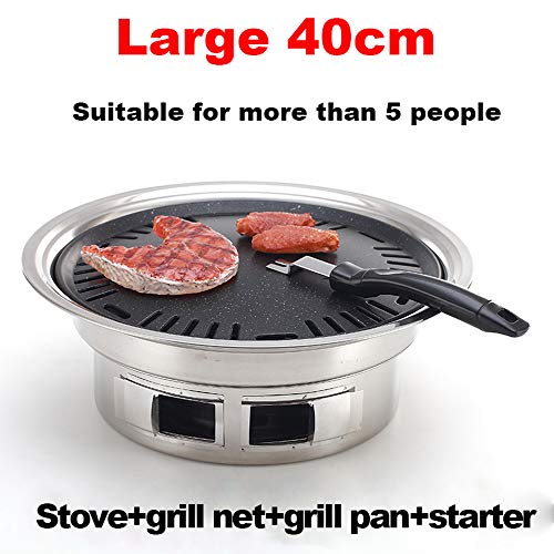 BBQ Holzkohlegrill, Reisegrill Minigrill Tischgrill Picknick Campinggrill Edelstahl Grill BBQ Tools Kochutensilien Kit für Garten Camping Park