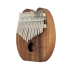 KIKIRon-MusicalInstrument Pouce Piano KOA Bois Corps Acajou Bas Minerai Cas avec Protection-clés en métal 17 Touches… - Les Beatles, Paul McCartney, John Lennon, RIngo Starr, George Harrison KIKIRon-MusicalInstrument Pouce Piano KOA Bois Corps Acajou Bas Minerai Cas avec Protection-clés en métal 17 Touches… – Image 2