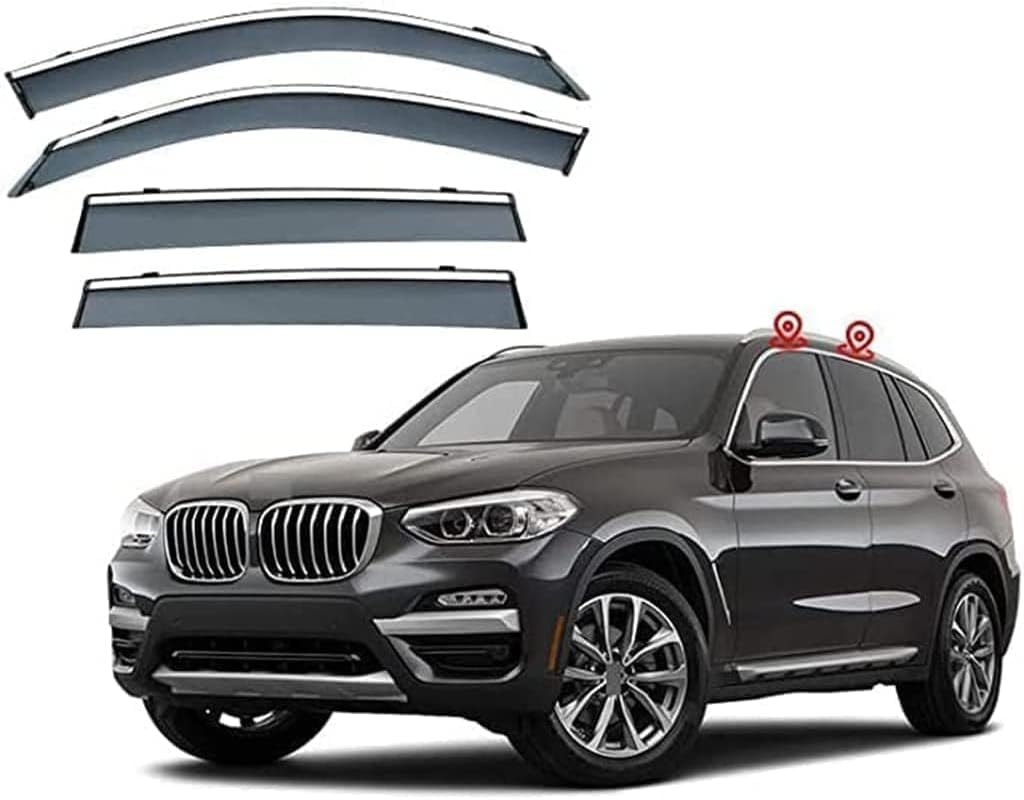 Deflectores de Viento para Captur Kaptur 2019-2022 Cortavientos Ventanilla Deflectores de Aire Escudo Lluvia Viseras Derivabrisas