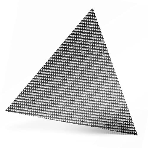 MENZER Net mallas abrasivas con cierre adhesivo, 290 x 250 mm, p. Lijadoras de pared (10 pz.) G80