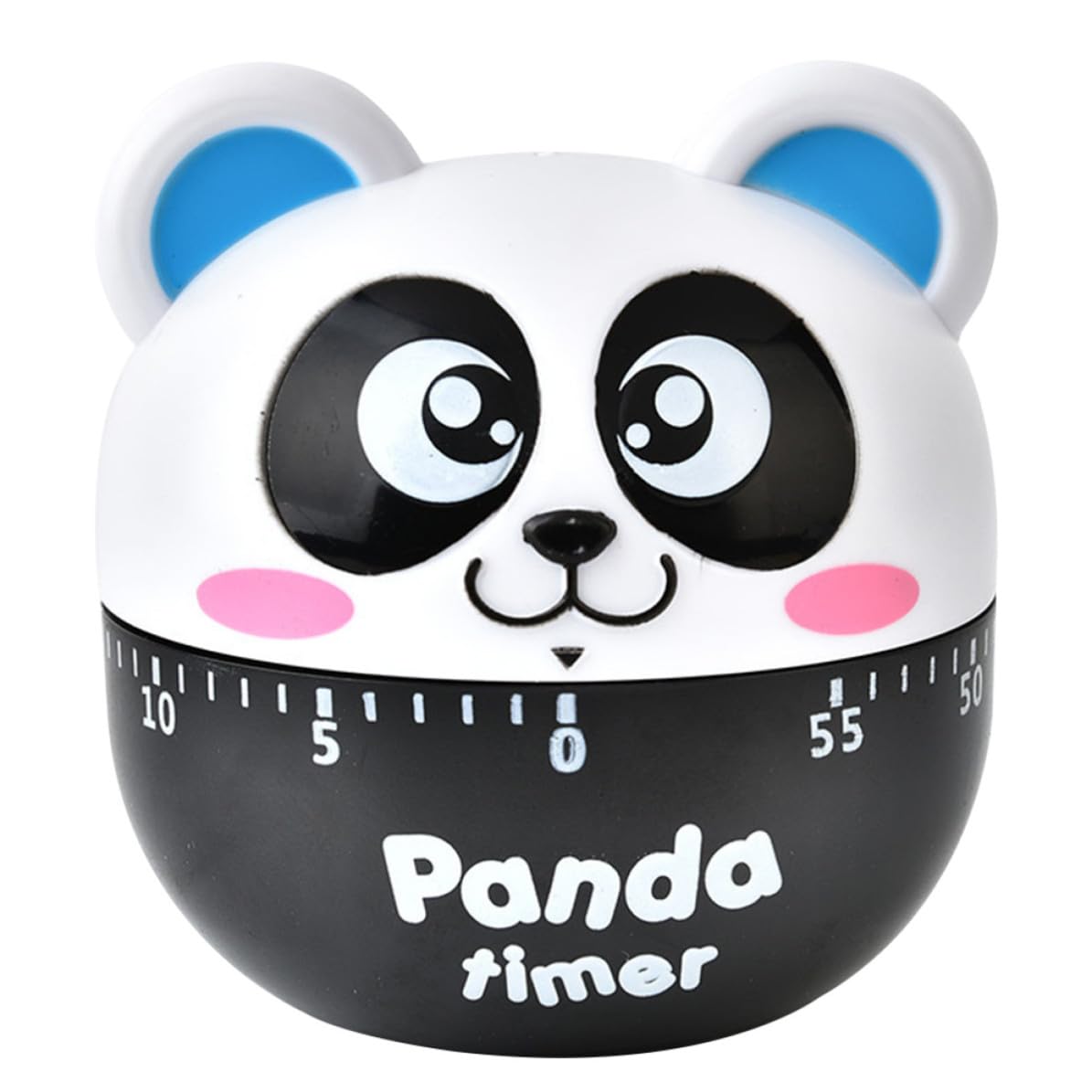 Temporizador de cocina de plástico con forma de panda para medir el tiempo