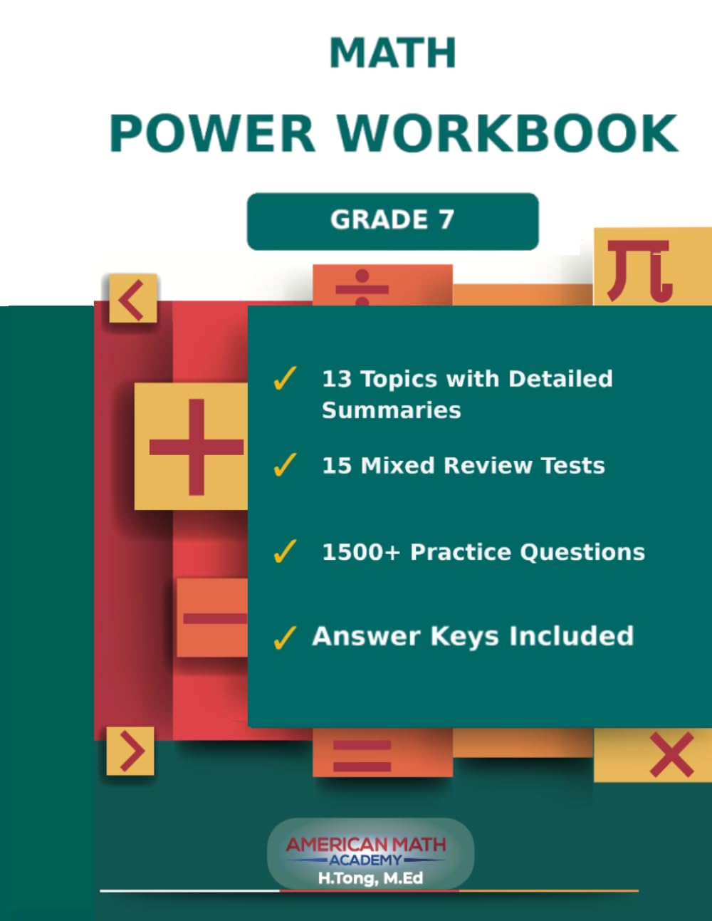 MATH POWER WORKBOOK: GRADE 7