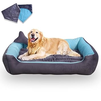 Petitude Ultra Soft Ethenic Designer Nylex Fabric with Anti-Skid Base Machine Washable Bed for Dog & Cat Small