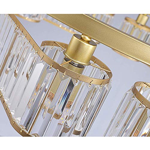 Lampes suspendues d'intérieur en cristal à base E27 polyvalente - 5