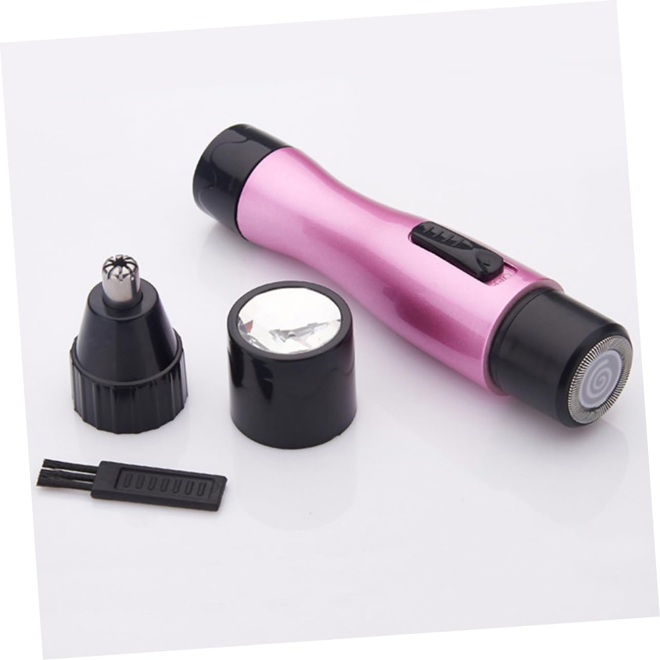 FRCOLOR 3pezzi Rasoio Elettrico Mini Per Donne Epilatore Portatile Per Ascelle Gambe e Bikini Rimozione Dei Inossidabile Design Ergonomico Per