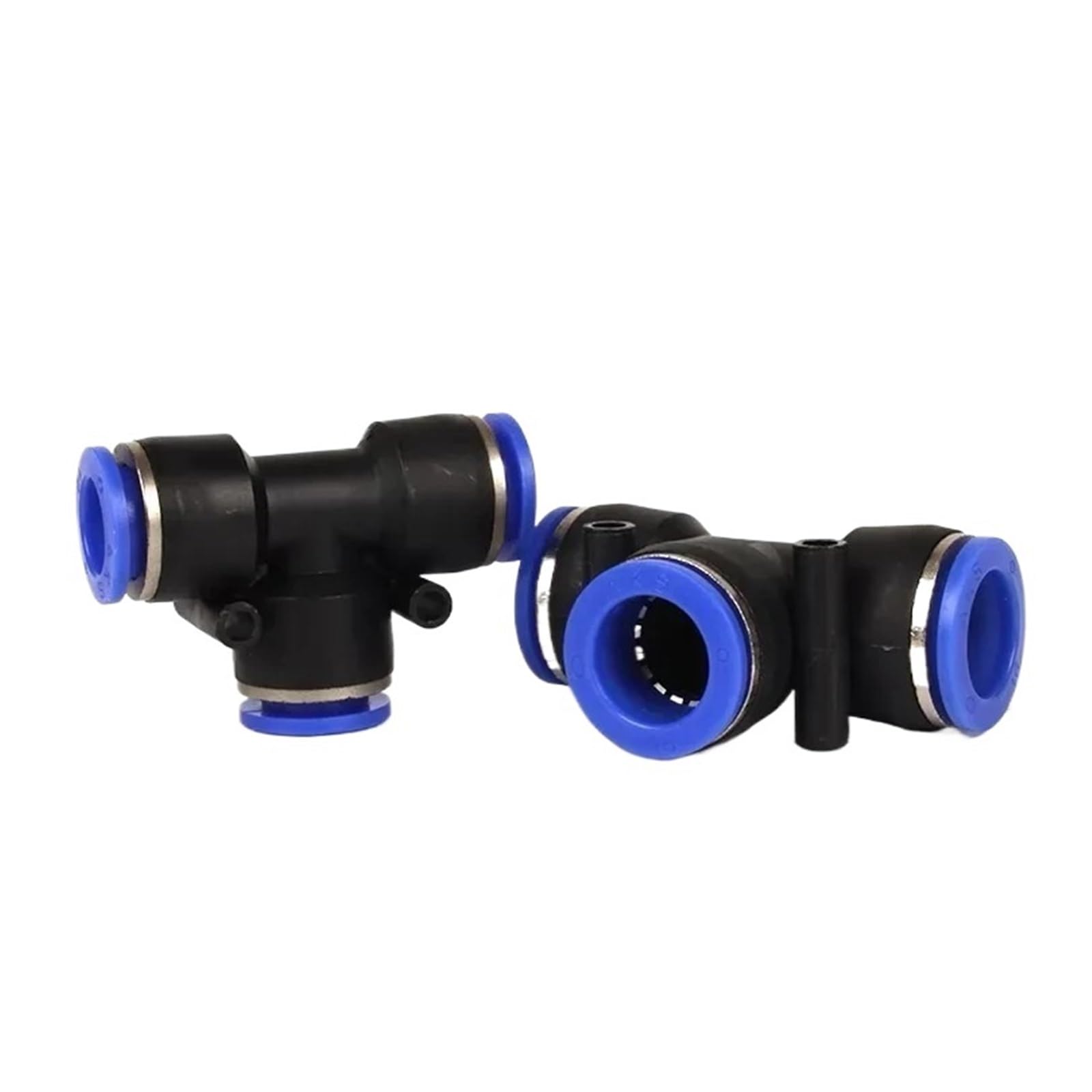 Conector Neumático De PE, Conexión Rápida, Reductor En T, Tubo De Plástico En Forma De T, Manguera De Agua De 4 Mm, 6 Mm, 8 Mm, 10 Mm Y 12 Mm(PE-10,200Pcs)