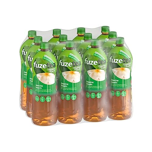 Fuze Tea Jasmine Flavoured Green Tea Drink, 12 x 1.5L