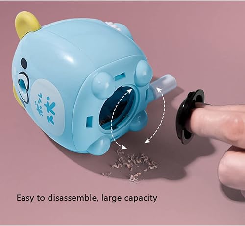 Miniatura 3 de JITEM Sacapuntas Sacapuntas manual, bonito sacapuntas de animales de dibujos animados, suministros escolares Kawaii creativos para No.2lápices de