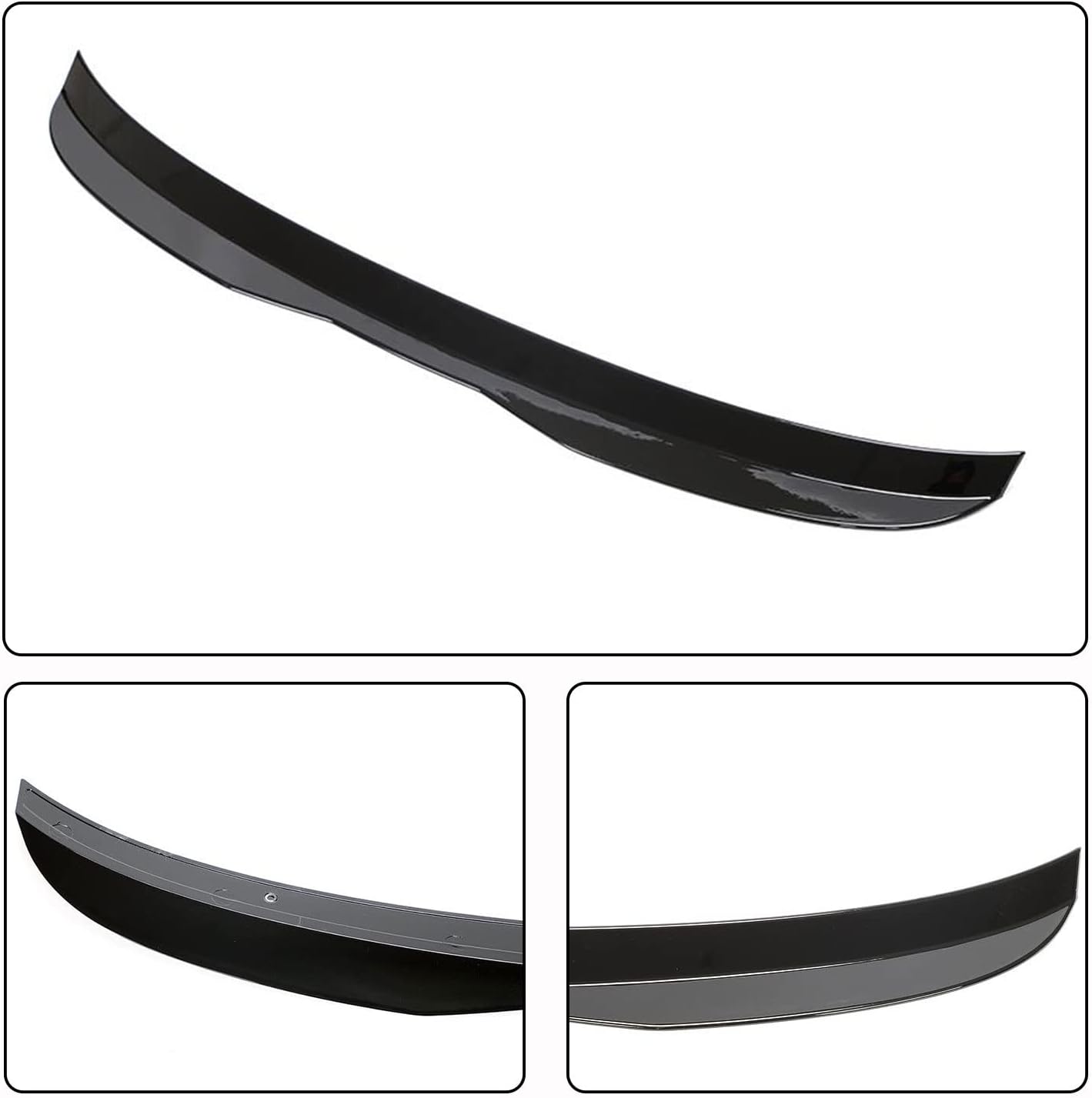 Rear Trunk Spoiler for Audi A3 2013 Hatchback 4-Door Gloss Black Rear Boot Lid Highkick Spoiler Wing Lip Facotry Outlet
