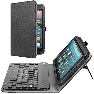 Fintie Folio Keyboard Case for All-New Amazon Fire 7 (9th Generation, 2019 Release)