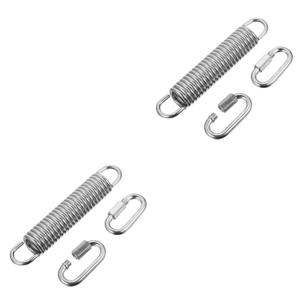 Unomor 2pcs Spring Extend Steel Household