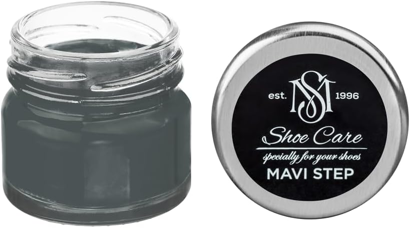 Nutritive Leather Spray - NCS S 7005-B50G Teal Iron Grey - Deep Conditioning & Shoe Color Restoration for Smooth Leather by MAVI STEP - 1.70 fl oz / 50 ml