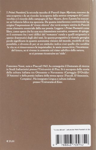 Io Vivo Altrove. Lettura Dei Primi Poemetti Di Giovanni Pascoli - 2