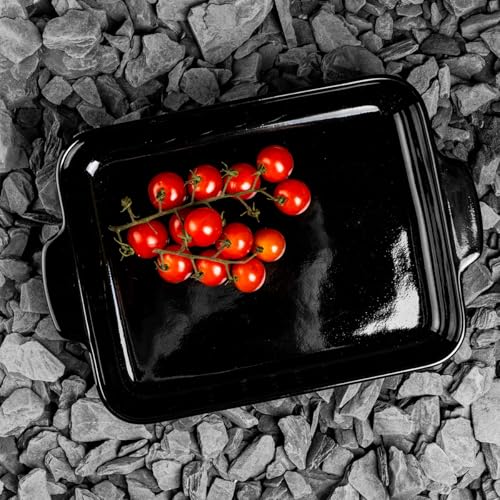 Plat à four céramique rectangulaire Lurch Terra Nova 32cm 2700ml noir - 5