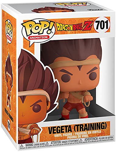 Funko Pop! Animation: Dragon Ball Z - Training Vegeta Dragonball - Figura de Vinilo Coleccionable - Idea de Regalo- Mercancia Oficial - Juguetes para Niños y Adultos - Anime Fans