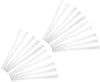 20PCS Clear Plastic Self-Adhesive Label Holders for Shelves Price Tag Strips Fits Supermarket Retail Displays Easy Repositioning for Organized Merchandising