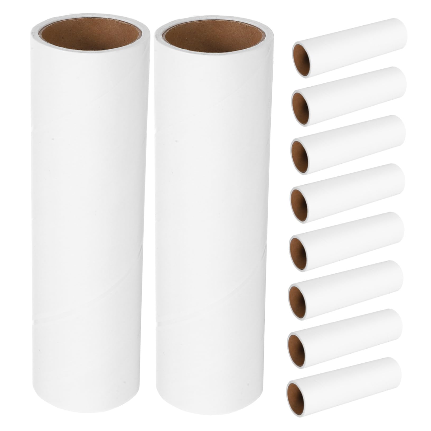 10rollen Fusselrolle Für Tierhaare Extra Stark Wiederverwendbare Fusselrolle Aus Papiermaterial Nachfüllpackungen Für Oberflächen Geeignet Für Kleidung Polstermöbel Und