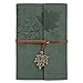 Leather Writing Journal Notebook, MALEDEN Classic Spiral Bound Notebook Refillable Diary Sketchbook Gifts with Unlined Travel Journals to Write in for Girls and Boys