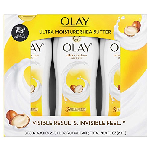 Image of Olay Ultra Moisture Body Wash 23.6 Fluid Ounce,3 Pack in single box