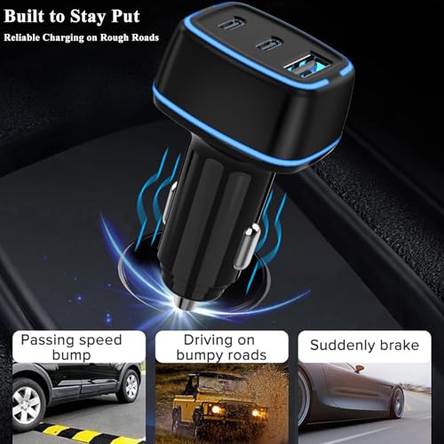 Cargador de coche USB-C de 32W que soluciona la falta de batería en tu iPhone 6