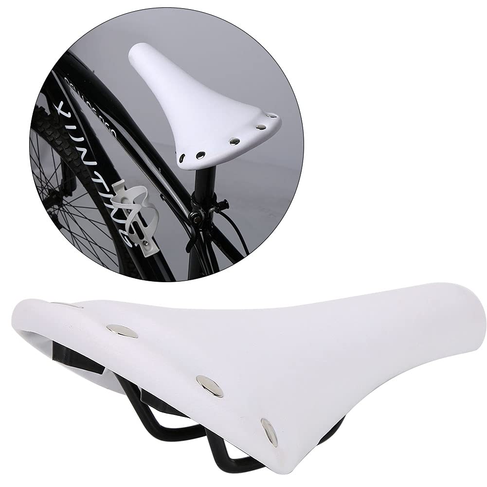 Impugnature Per Bicicletta Vintage Lowrider – Manopole A Proiettile Siluro Bianco E Nero Con Fondo In Argilla (Set Per Bici Da Città)