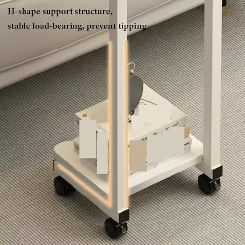 Image of AYSIS Modern Marble Top End Tables with Metal Base, Home Decor for Living Room, Bed Side Tables for Bed Room, Coffee Table /Plant Stand /Multipurpose Stool for Home, Furniture (YZ06-White-Marble)