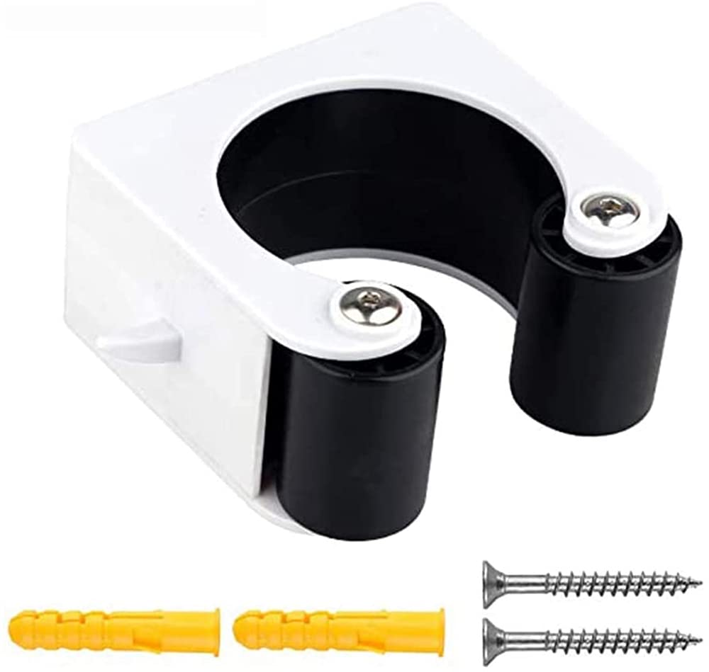 ELECDON Mountain Bike Parking Buckle, Bicycle Wall Mounted Hanger Hook, Bike Clip, Stop Rack, Portable Indoor Vertical Bicycle Storage Cycling Display Rack, Bike Wall Storage, Black