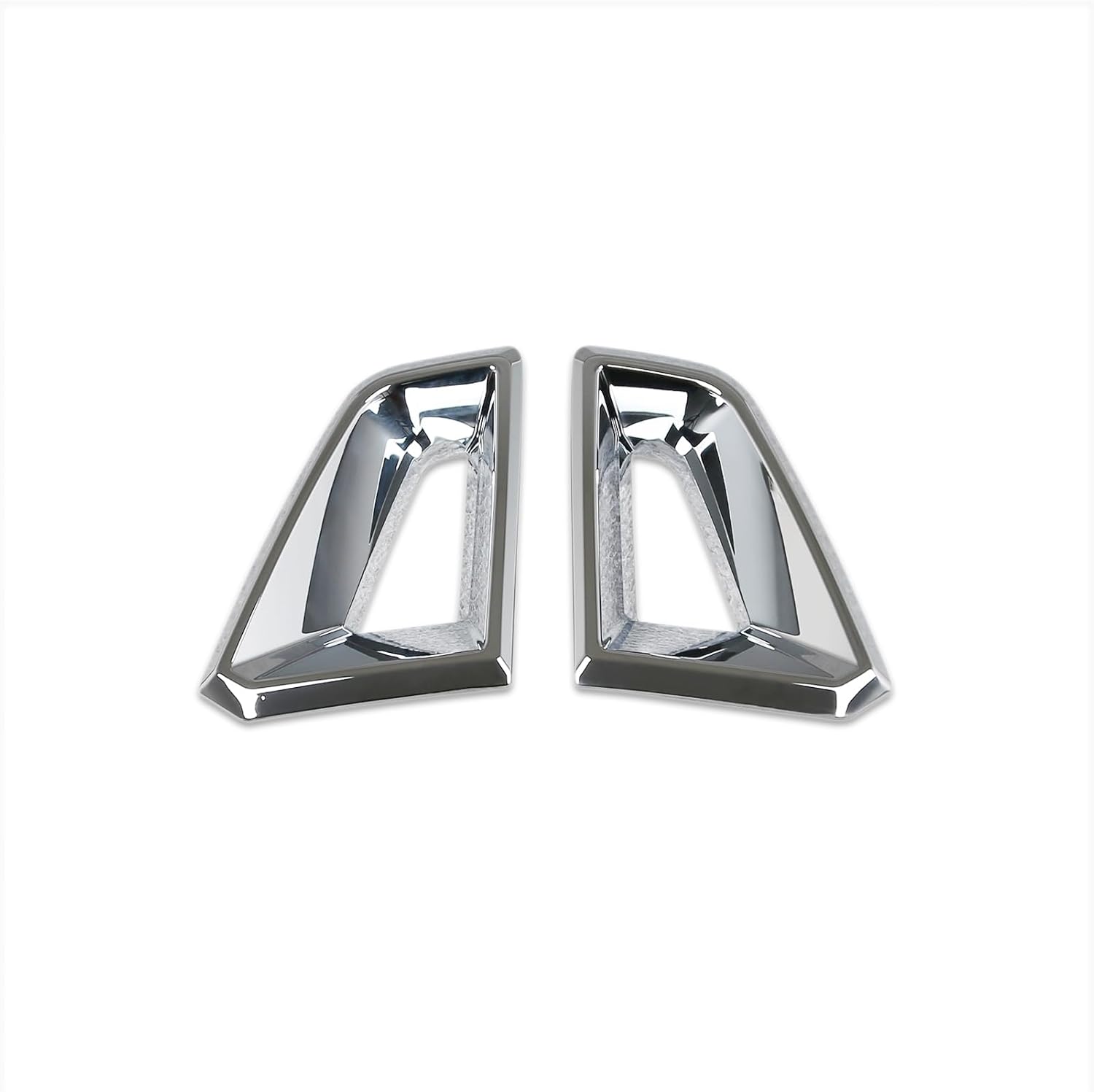 Beautost Fit For Chevrolet Chevy New Colorado Z71/Trail Boss/LT/WT 2024 2025 2026 Front Grille Vents Air Outlet Cover Trims (Chrome Silver)