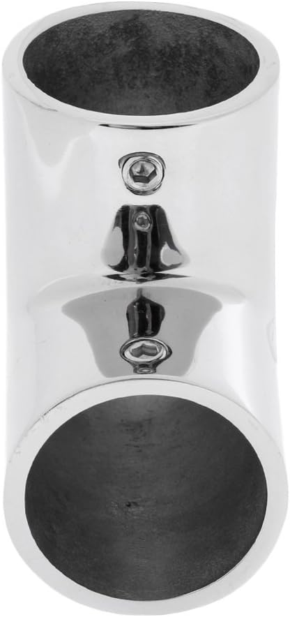 zalati Hand Rail Fitting Connector 90 Degree Elbow 316 Stainless Steel Marine for Boat Yacht - 25mm/ 1 inch