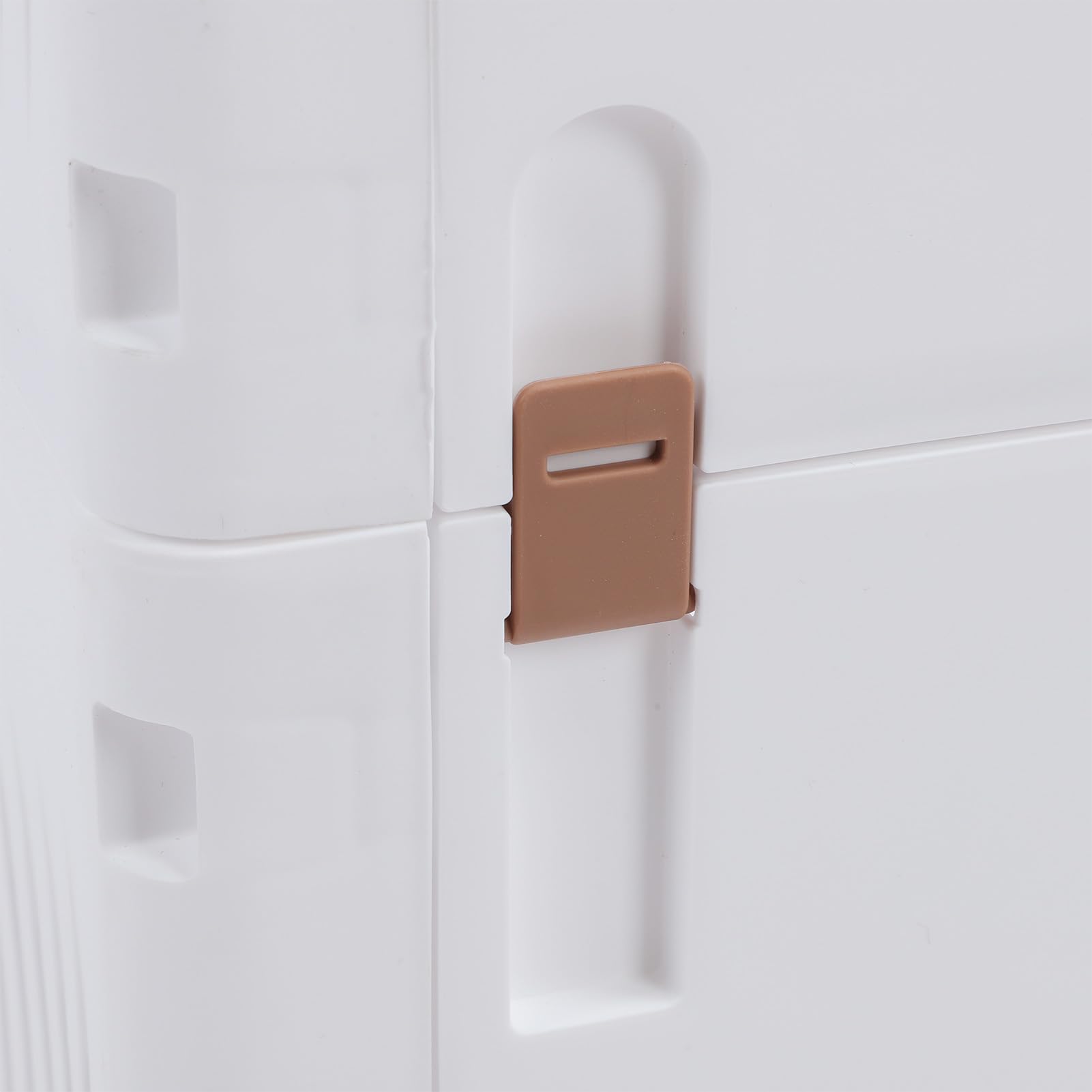 Luqeeg Carrello Portaoggetti con Ruote Organizer per Biancheria Organizer Multiuso Cesto Portabiancheria Pieghevole con 4 Ruote per Bagno Lavanderia Soggiorno Cucinotto 3 Ripiani (2 strati)