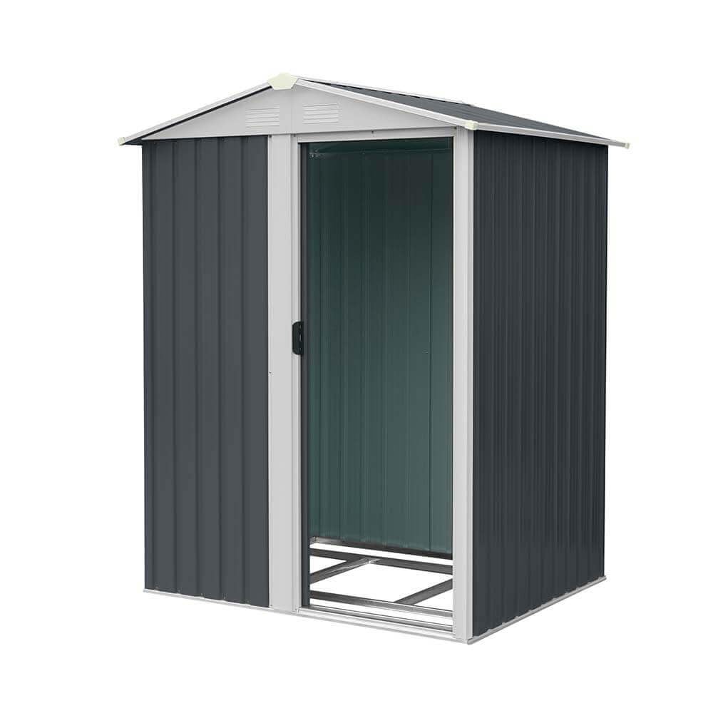 Home Deluxe - Geräteschuppen BOHIO - Größe: S - Maße 151 x 131 x 189 cm, Raumfläche 1,8 m², inkl. Fundament I Gerätehaus Gartenschuppen Gartenschrank