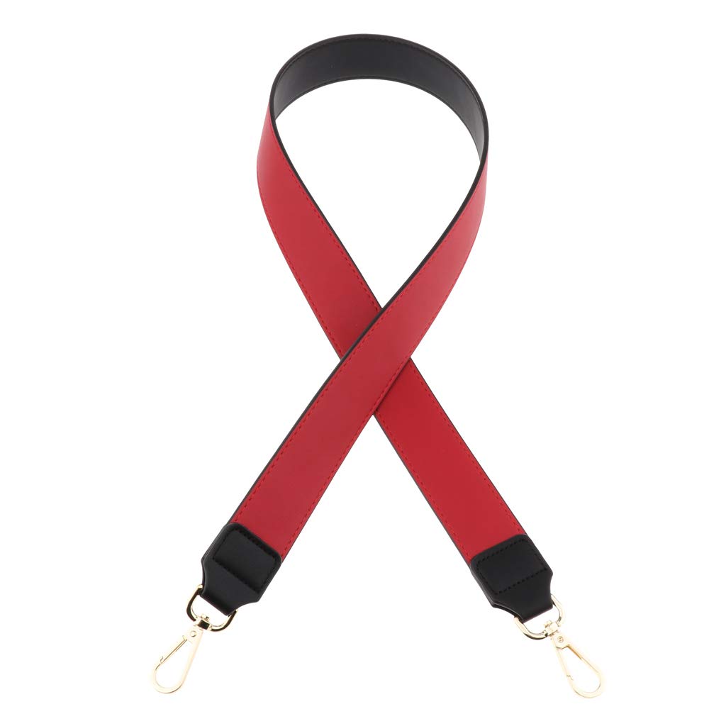 Detachable Pu Leather Handbag Strap Replacement Crossbody Bag Belt Red-image-19