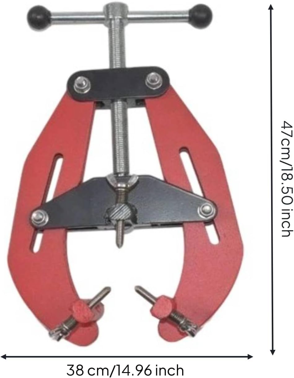 Abrazadera de alineación de tuberías de alta resistencia para soldadores, alineador de tubos de acero, accesorio para tuberías de acero, ayudante de soldador e instalador, posicionamiento (12Inch)