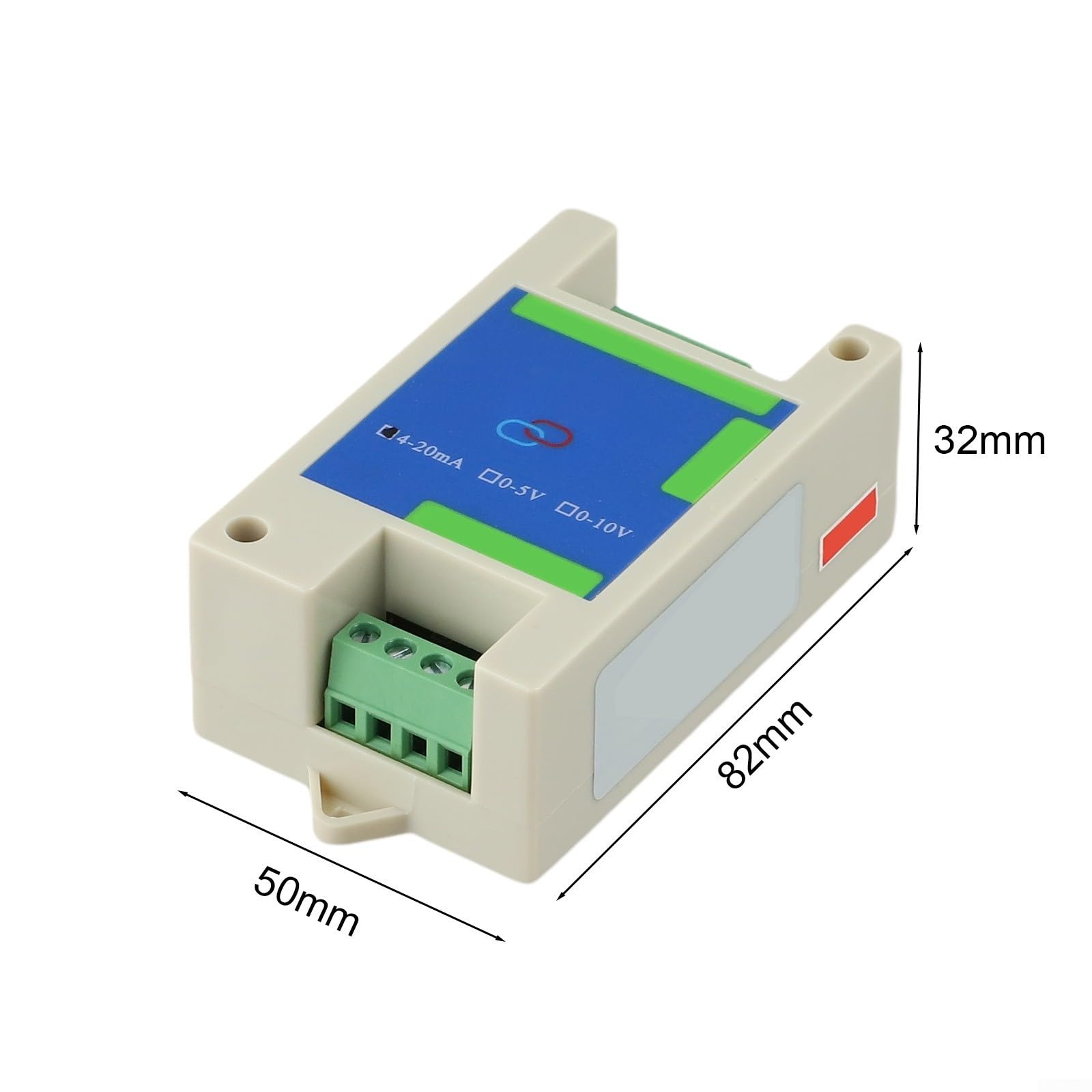 2/4 canale per Rs485 ad analogico modulo convertitore 0-20Ma 0-5V 0-10V Uscita 12-Bit Precisione per Modbus Rtu sistemi di controllo di automazione industriale (2 canali 4-20mA)