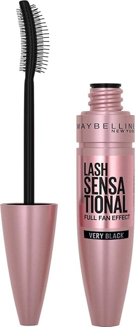 Maybelline New York, Volume Mascara, Lash Sensational, Colour: Very Black, 9.4 ml