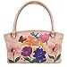 Anna by Anuschka Wide Tote, Dragonfly Garden
