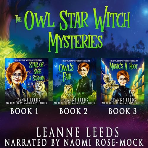Owl Star Witch Mysteries Boxed Set: Books 1, 2, and 3 by Leanne Leeds episode artwork